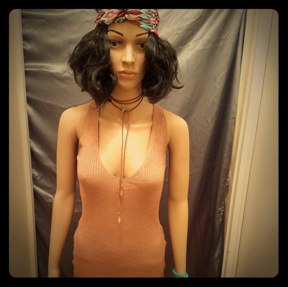 American Apparel midi sweater dress